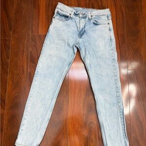 Levi's Men's Light Blue Straight Jeans